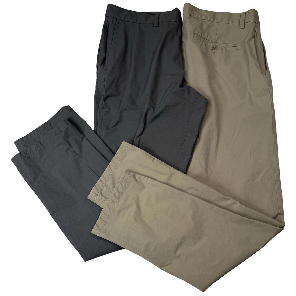 Lot of 2 Vineyard Vines Office Golf On-The-Go OTG Pants Performance Men 36x34